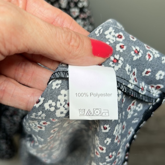 Shein Floral Maxi Dress with asymmetrical hemline - Picture 8 of 9